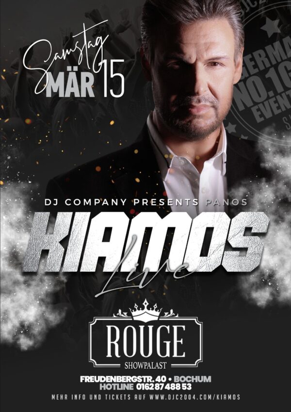 15.03.2025 - Panos Kiamos Live - Rouge Showpalast